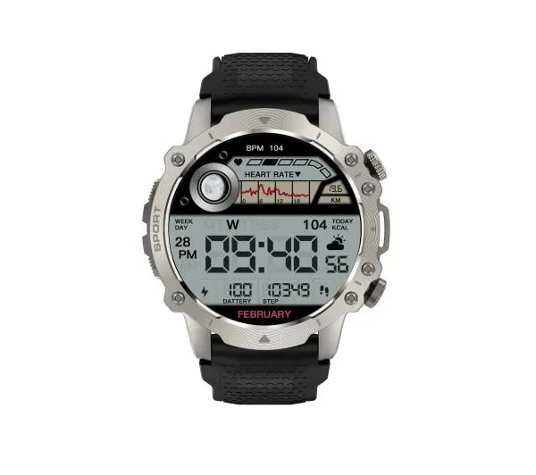 Kiano Watch Sport Srebrny