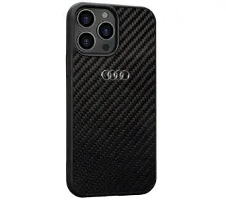 AUDI Carbon fiber AU-TPUPCIP13PM-R8/D2-BK do iPhone 13 Pro Max Czarny