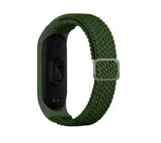 Beline do Mi Band 3/4 Textile Zielony