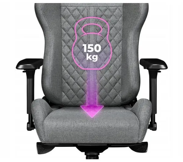 Yumisu 2050 Magnetic Materiał Biurowy do 150kg Tkanina Jasnoszaro-czarny - Kup na Raty - RRSO 0%
