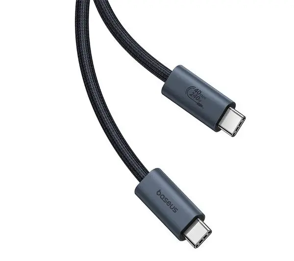 Baseus USB-C do USB-C Flash 2 240W 1m Czarny