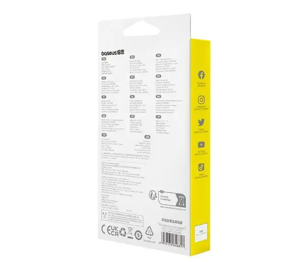 Baseus USB-C do USB-C Flash 2 240W 1m Czarny