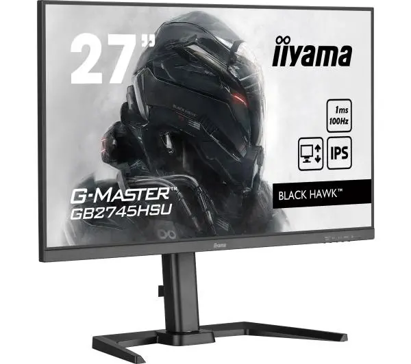 iiyama G-Master Black Hawk GB2745HSU-B1 27" Full HD IPS 100Hz 1ms MPRT Gamingowy - Kup na Raty - RRSO 0%