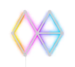 Nanoleaf NL59-K-0002LW-9PK-EU 9szt + kontroler - Kup na Raty - RRSO 0%