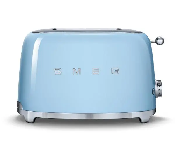 Tostery - Smeg TSF01PBEU Rozmrażanie 950W