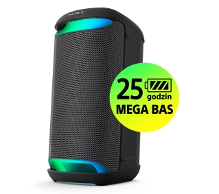 Sony SRS-XV500  Bluetooth Czarny - Kup na Raty - RRSO 0%