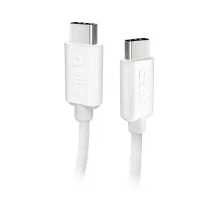 SBS USB-C do USB-C 60W 1,5m Szary
