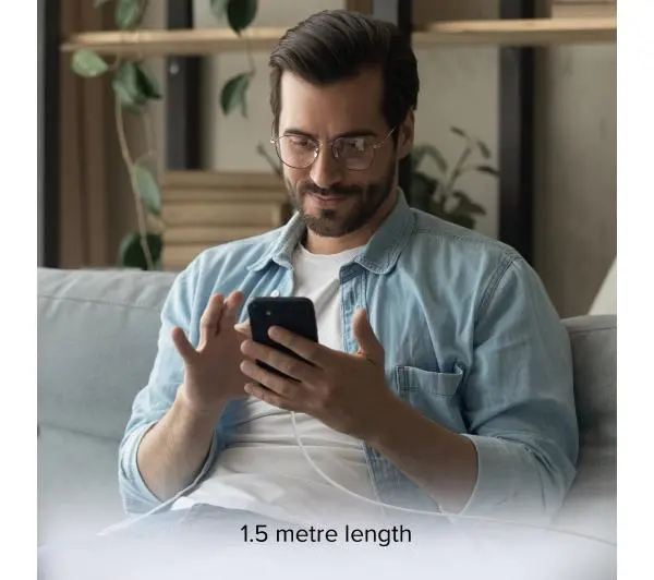 SBS USB-C do USB-C 60W 1,5m Szary