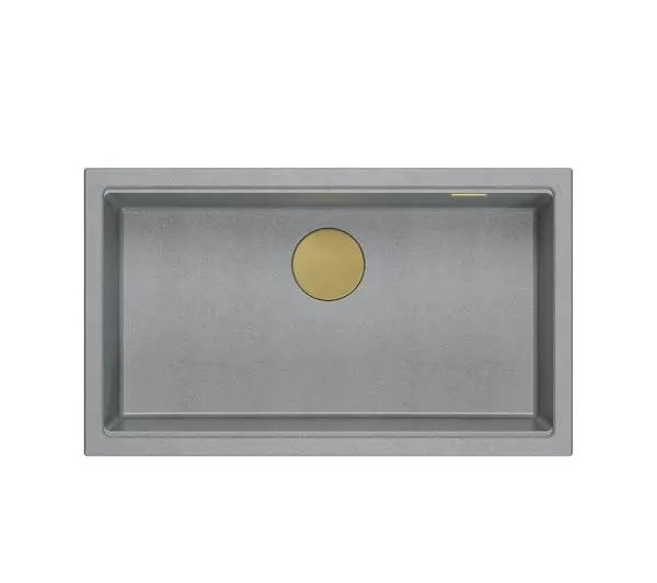 Quadron LOGAN 110 HQD7644U5_PVDG1_I Granitowy Silver stone/Złoty - TRZECI -55%, ALBO 5-TY ZA 1ZŁ - Kup na Raty - RRSO 0%
