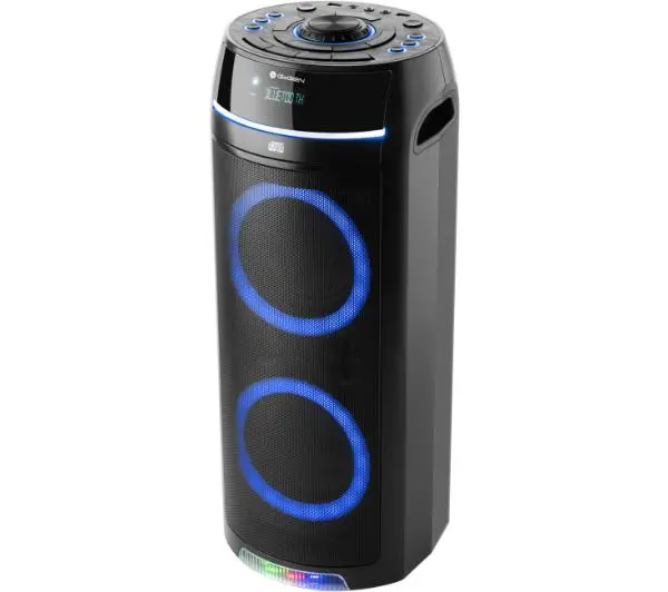 GoGEN BPS736CD 90W Bluetooth Radio FM Mikrofon Karaoke Czarny