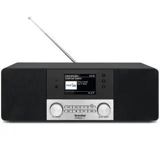 TechniSat DigitRadio 4 IR Radio FM DAB+ Internetowe Bluetooth Czarno-srebrny - Kup na Raty - RRSO 0%
