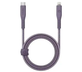Energea Flow USB-C - Lightning C94 MFI 1,5m 60W 3A PD Fast Charge Fioletowy