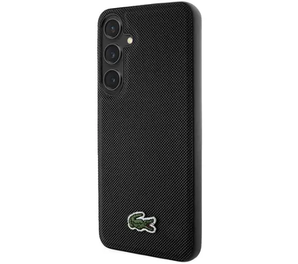 Lacoste LCHMS24MPVCK Hardcase Iconic Petit Pique MagSafe do Samsung Galaxy S24+ Czarny - TRZECI -55%, ALBO 5-TY ZA 1ZŁ