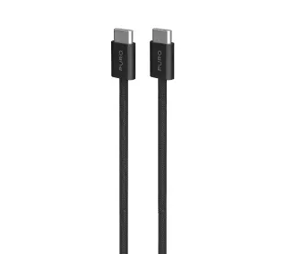 Puro USB-C do USB-C 60W 1,5m 60W Czarny