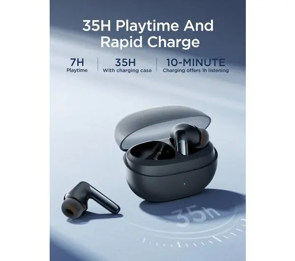 Joyroom Jbuds JR-BB1 Dokanałowe Bluetooth 5.3 Biały