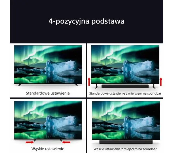 Sony BRAVIA 8  K-65XR80 65" 4K OLED 120Hz Google TV Dolby Vision Dolby Atmos HDMI 2.1 DVB-T2 - ⚡ EURO HIT CENOWY! ⚡ - Kup na Raty - RRSO 0%