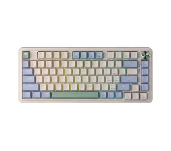 Redragon Ucal Pro K673 RGB Pro Red Switch Biało-niebieski