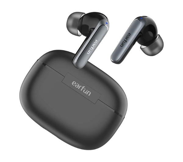 Earfun Air2 Dokanałowe Bluetooth 5.3 Czarny