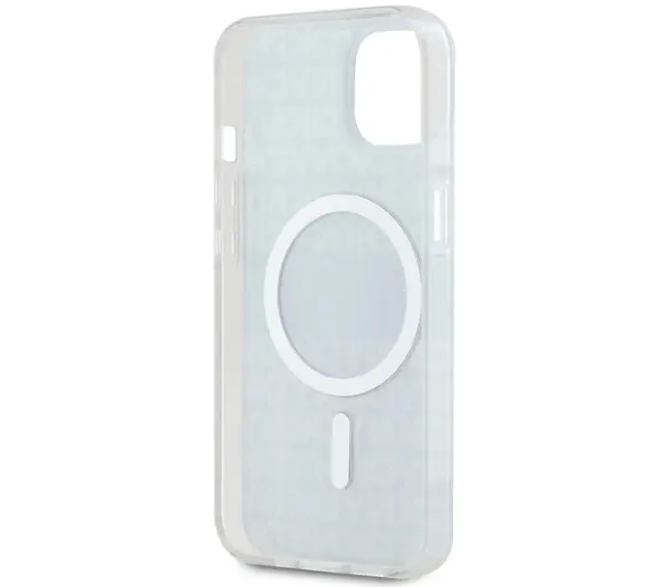 DKNY IML Mono & Stripe MagSafe do  iPhone 15 Plus Różowy