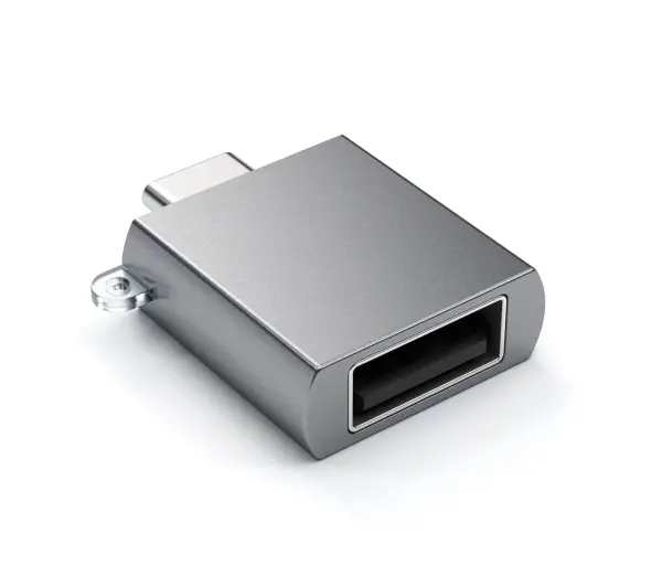 Satechi ST-TCUAM Aluminum USB-C do USB-A 3.0 Space Grey