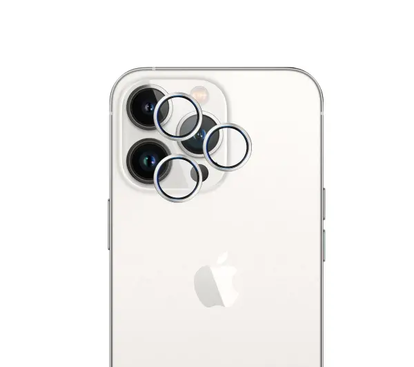 3mk HARDY Lens Protection Pro White do iPhone 15 Pro
