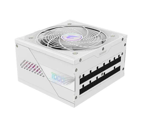 Gigabyte GP-AE1000PM PG5 ICE PCIE5.0 120mm 80+Platinum Biały - Kup na Raty - RRSO 0%