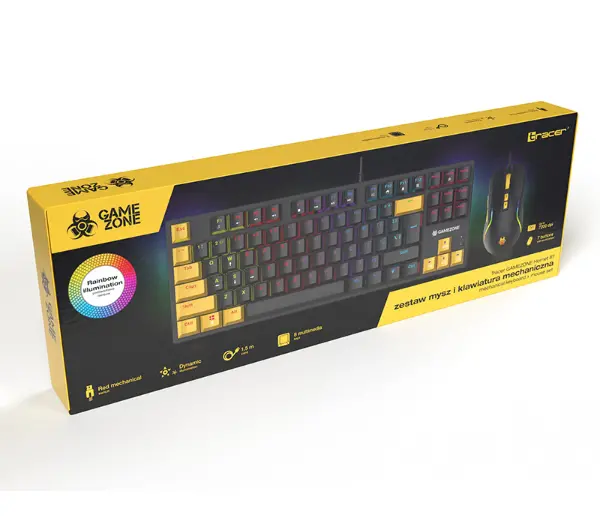 Tracer Gamezone Hornet87 Czarno-żółty