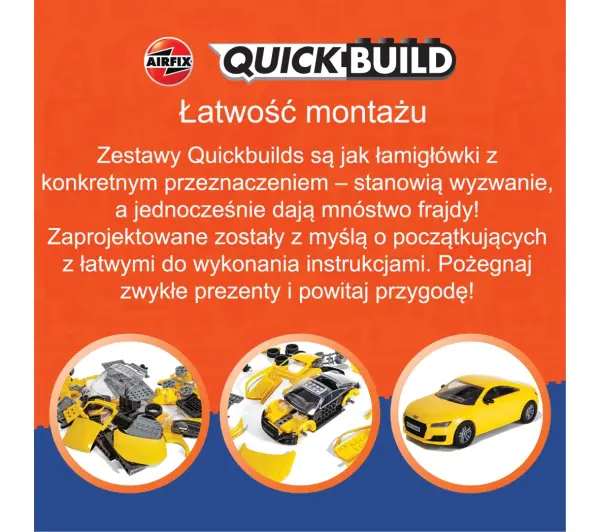 Airfix J6044 Quickbuild - Bugatti Chiron