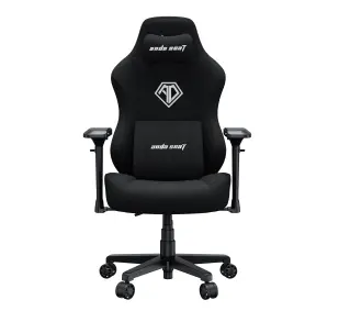 Anda Seat Phantom 3 Pro L Gamingowy do 120kg Tkanina Czarny - Kup na Raty - RRSO 0%