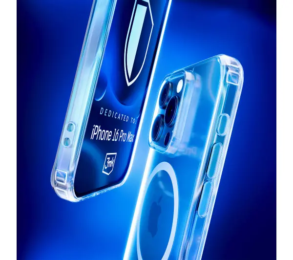 3mk MagCase do iPhone 16 Pro Max Przezroczysty