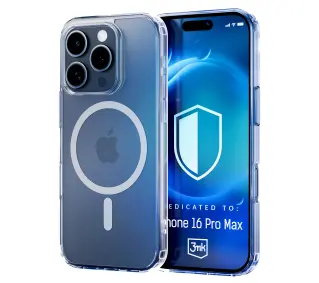 3mk MagCase do iPhone 16 Pro Max Przezroczysty