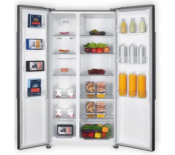 MPM SBS MPM-427-SBS-05/NL Pełny No Frost 177cm Komora świeżości Białe szkło - Kup na Raty - RRSO 0%