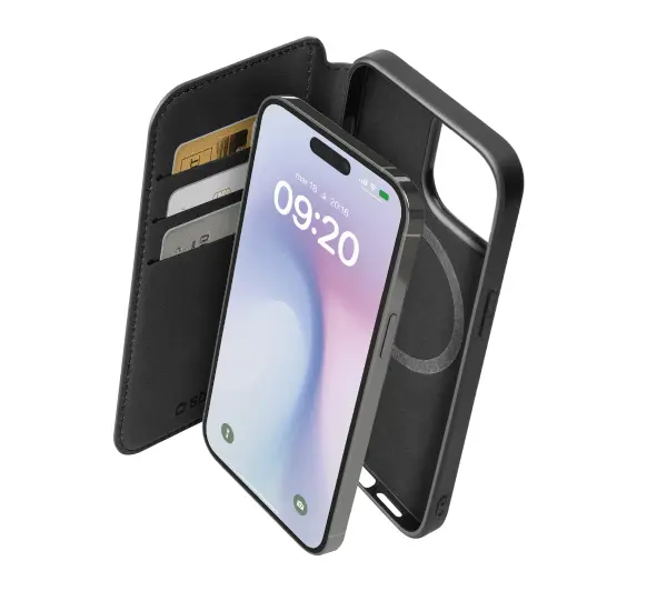 SBS Wallet Mag TEBKMAGSFIP1667PK do iPhone 16 Pro Max Czarny