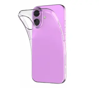 Puro Cover 0.3 Nude do iPhone 16 Przezroczysty