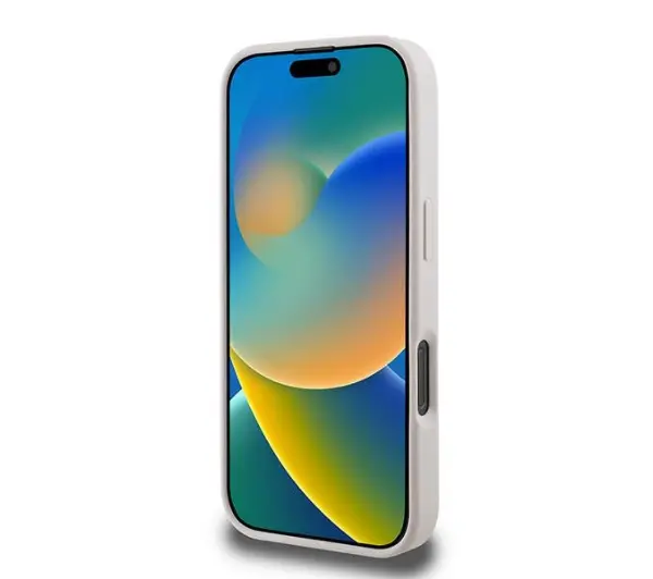 Guess 4G Bottom Stripe do iPhone 16 Pro Max Różowy