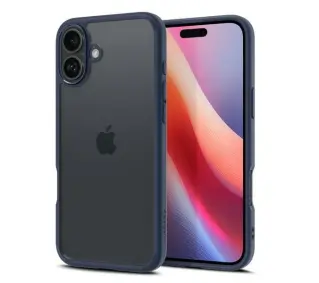 Spigen Ultra Hybrid do iPhone 16 Granatowy