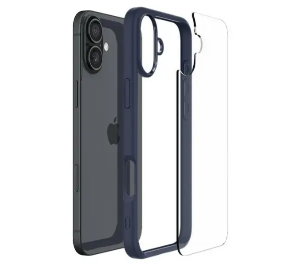 Spigen Ultra Hybrid do iPhone 16 Granatowy