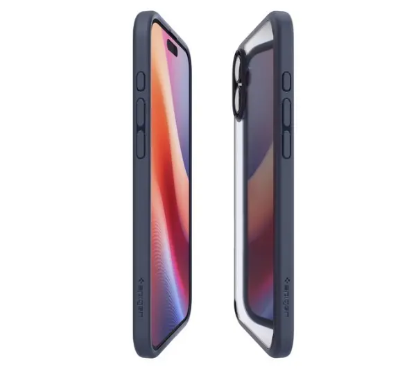 Spigen Ultra Hybrid do iPhone 16 Granatowy