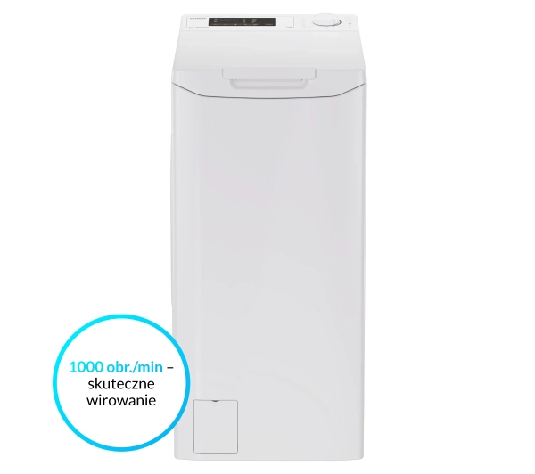 Candy ProWash 300 TCAS075D3-S Funkcje AI 7kg 1000obr/min Zdalne sterowanie - Kup na Raty - RRSO 0%