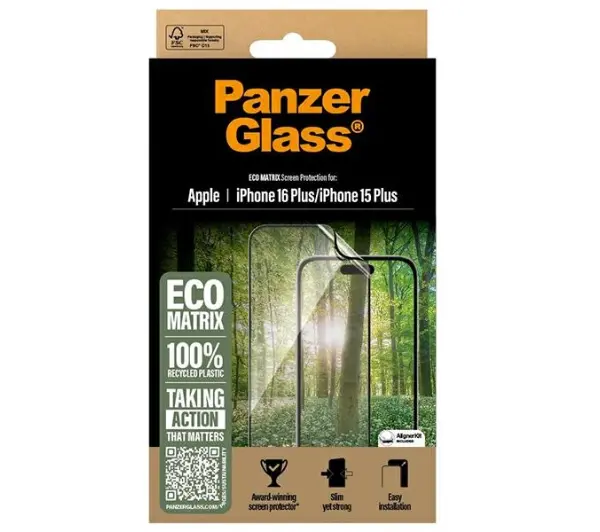 PanzerGlass Ultra-Wide Fit do iPhone 16 Plus
