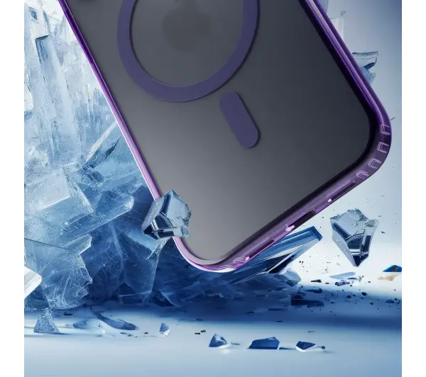 3mk Frosty Magcase do iPhone 15 Purpurowy
