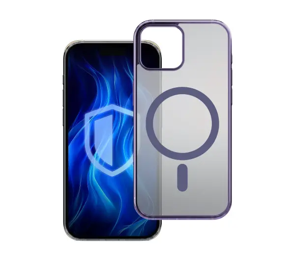 3mk Frosty Magcase do iPhone 15 Purpurowy