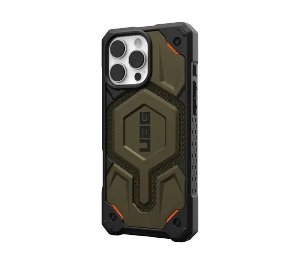 UAG Monarch Pro Kevlar Case do iPhone 16 Pro Max Kevlar Element Green