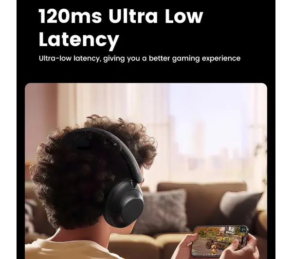 UGREEN HP202 HiTune Max5 Hybrid ANC Nauszne Bluetooth 5.0 Biały