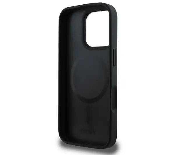 DKNY Checkered Pattern MagSafe do iPhone 16 Pro Max Czarny