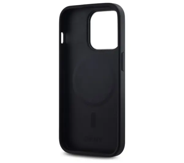 DKNY Plain Logo MagSafe do iPhone 14 Pro Czarny
