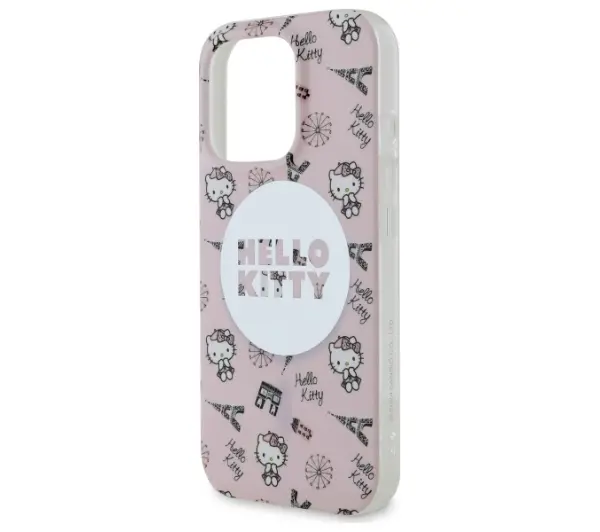 Hello Kitty IML All Over Paris MagSafe do iPhone 16 Pro Max Różowy