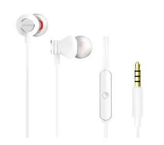 Aiwa ESTM-50WT Dokanałowe Mikrofon Biały