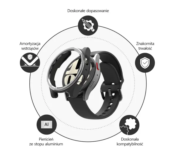 Araree AMY do Galaxy Watch 7 40mm Metal