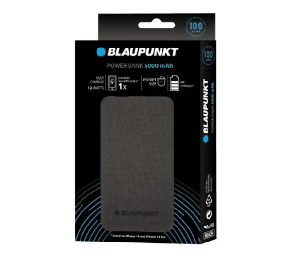 Blaupunkt BL-105PB 5000mAh 12W Czarny